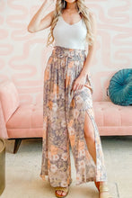 Load image into Gallery viewer, Elizabeth Floral Side Slit Wide Pant
