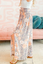 Load image into Gallery viewer, Elizabeth Floral Side Slit Wide Pant
