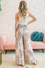 Load image into Gallery viewer, Elizabeth Floral Side Slit Wide Pant
