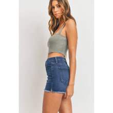 Load image into Gallery viewer, The Weekend Dark Denim Shorts
