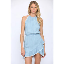 Load image into Gallery viewer, Isla Tencel Frayed Hem Dress
