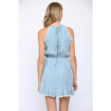 Load image into Gallery viewer, Isla Tencel Frayed Hem Dress
